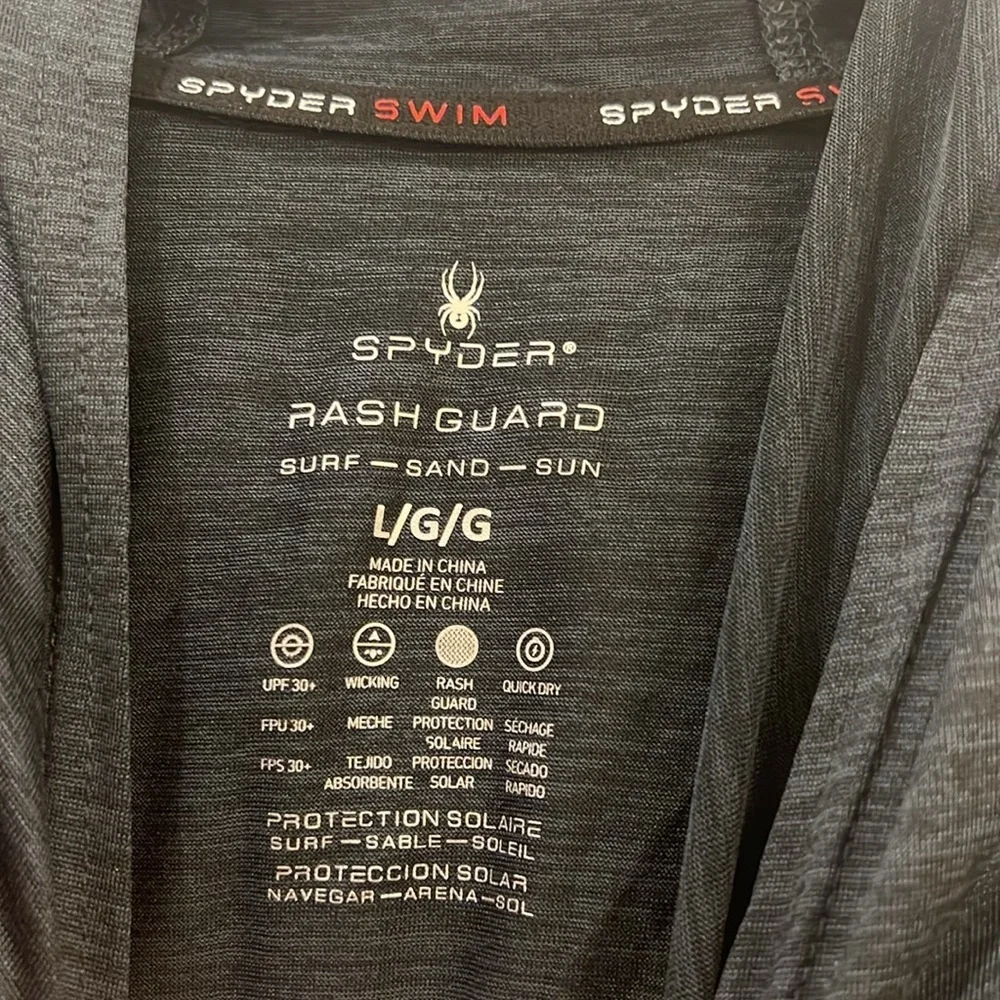 Spyder men’s swim rash guard